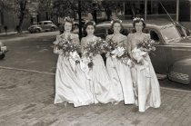 Bridesmaids, Lawrence Bell wedding